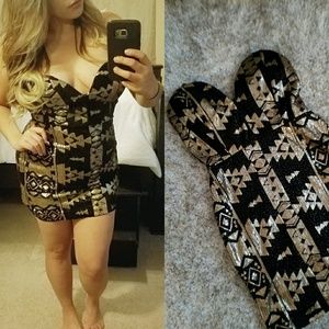 Black & Gold Dress
